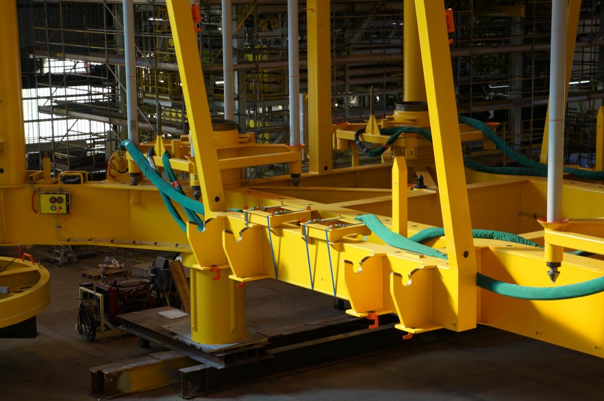 OSEBERG DELTA TEMPLATE, DETAIL